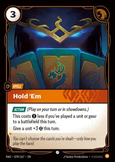Hold 'Em #070/189 — Radiance