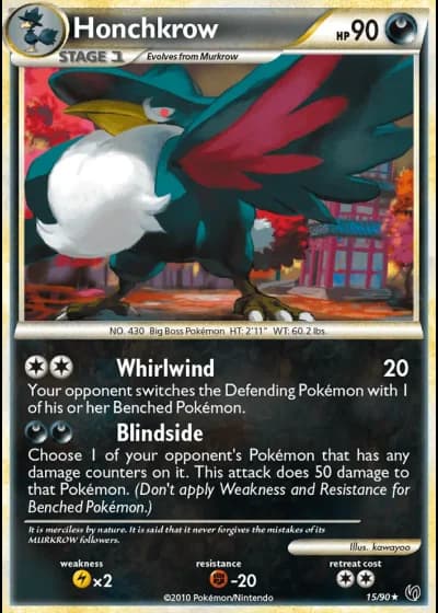 Honchkrow #15/90 — Undaunted