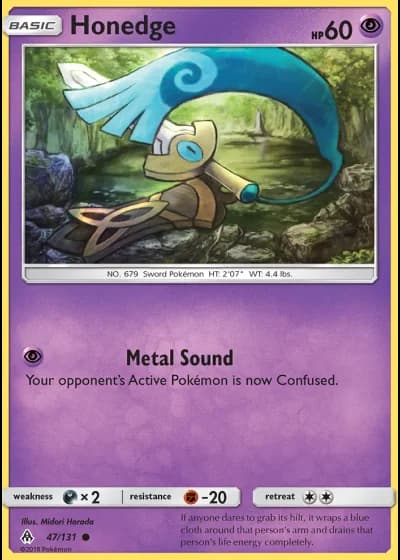 Honedge #47/131 — Forbidden Light