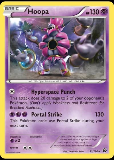 Hoopa #51/114 — Steam Siege