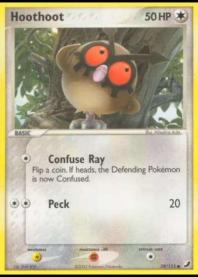 Hoothoot #59/115 — Unseen Forces