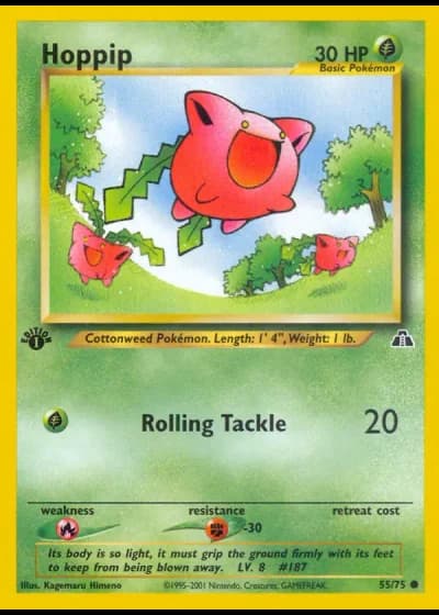 Hoppip #55/75 — Neo Discovery