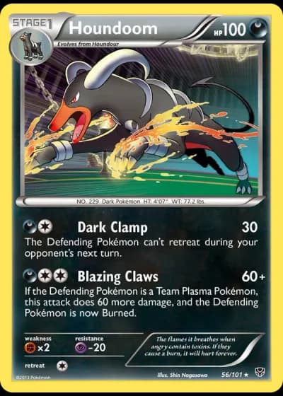 Houndoom #56/101 — Plasma Blast