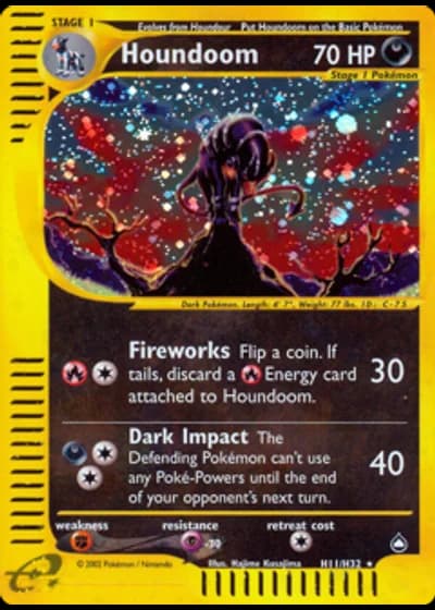 Houndoom H11/147 — Aquapolis