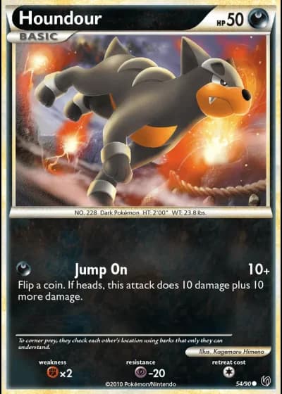 Houndour #54/90 — Undaunted