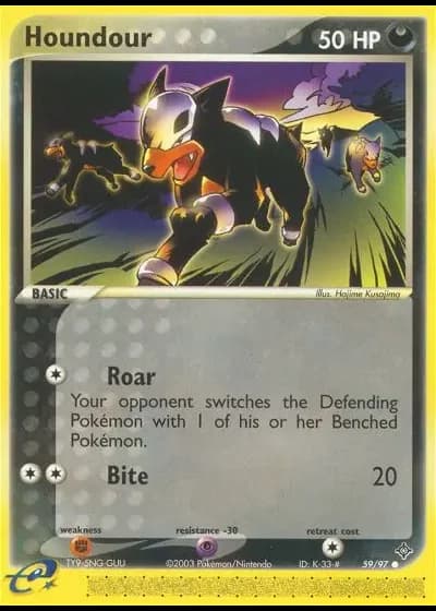 Houndour #59/97 — Dragon