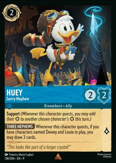 Huey - Savvy Nephew #138/204 — Fabled