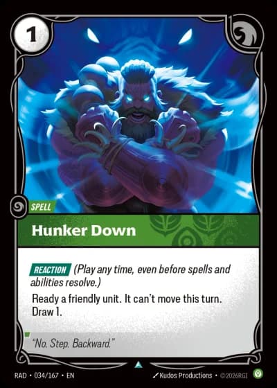 Hunker Down #034/189 — Radiance