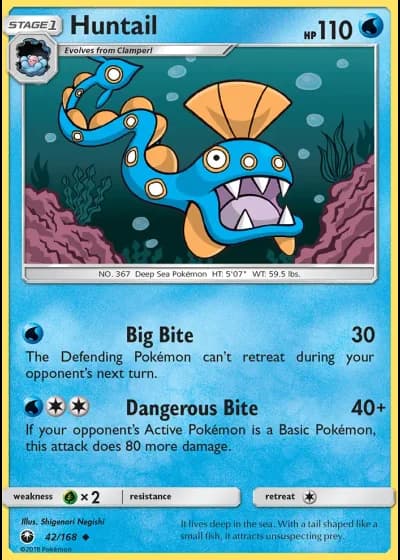 Huntail #42/168 — Celestial Storm