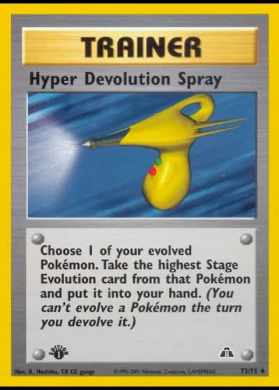 Hyper Devolution Spray #73/75 — Neo Discovery