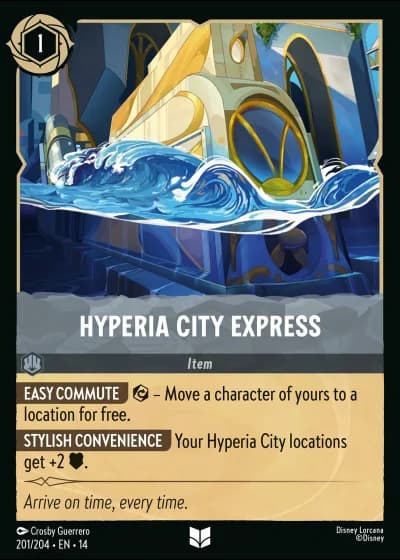 Hyperia City Express #201/257 — Hyperia City