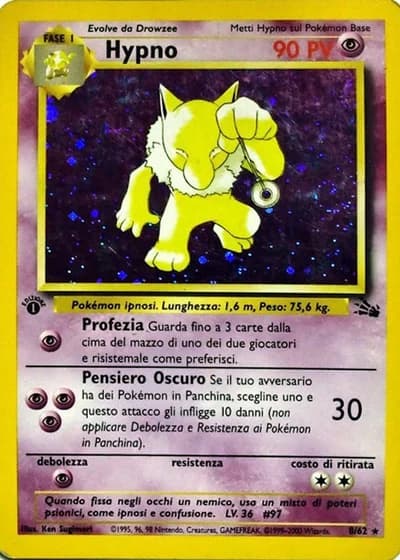 Hypno (1ª Edizione) #8/62 — Fossil (1ª Edizione)