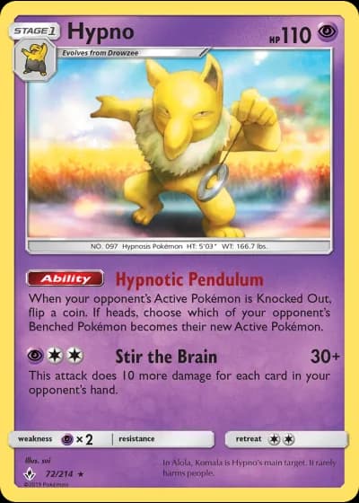 Hypno #72/214 — Unbroken Bonds
