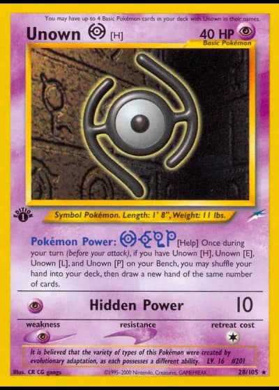 Icognito H #28/105 — Neo Destiny