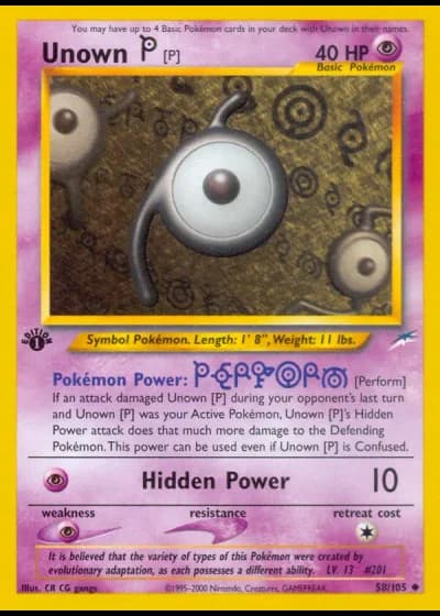 Icognito P #58/105 — Neo Destiny