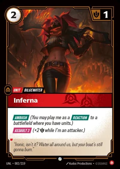 Inferna #002/308 — Unleashed
