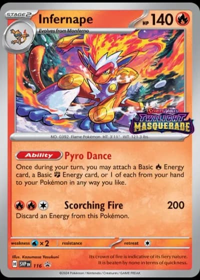 Infernape (STAFF) #116