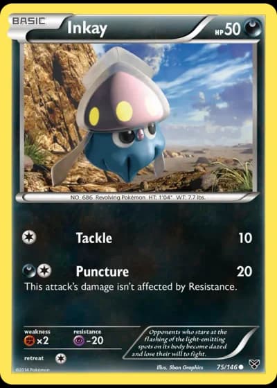 Inkay #75/146 — XY