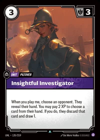 Insightful Investigator #135/308 — Unleashed