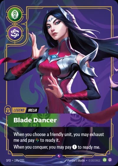 Irelia, Blade Dancer #195/303 — Spiritforged