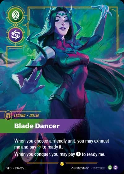 Irelia, Blade Dancer #246/303 — Spiritforged