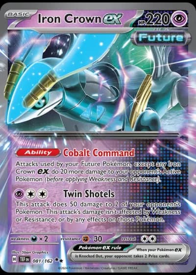 Iron Crown ex #081/162 — Temporal Forces