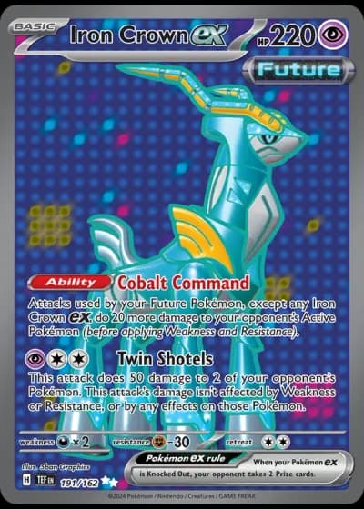 Iron Crown ex #191/162 — Temporal Forces