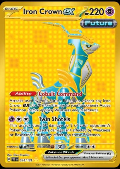 Iron Crown ex #216/162 — Temporal Forces