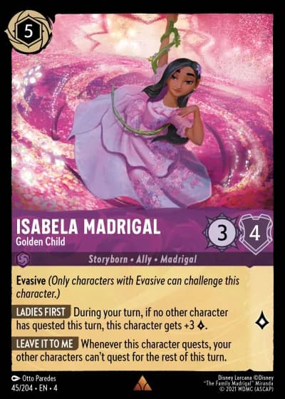 Isabela Madrigal - Golden Child #45/204 — Ursula's Return