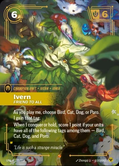 Ivern, Friend to All #177/308 — Unleashed