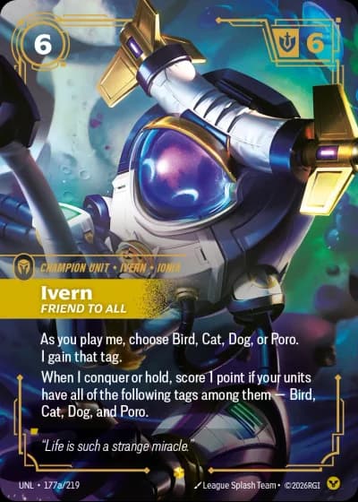 Ivern, Friend to All #177a/308 — Unleashed