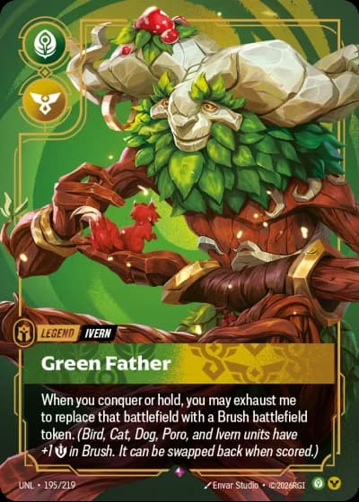 Ivern, Green Father #195/308 — Unleashed