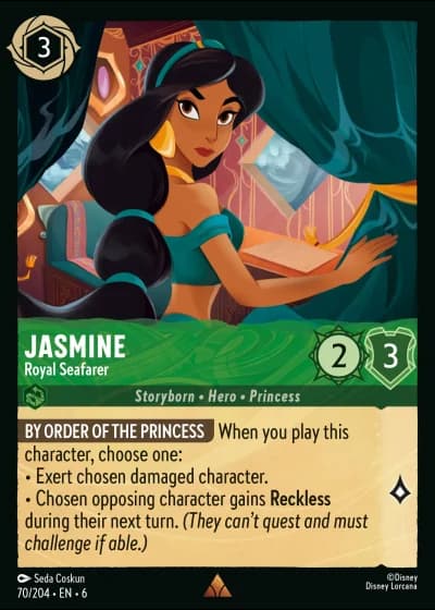 Jasmine - Royal Seafarer #70/204 — Azurite Sea