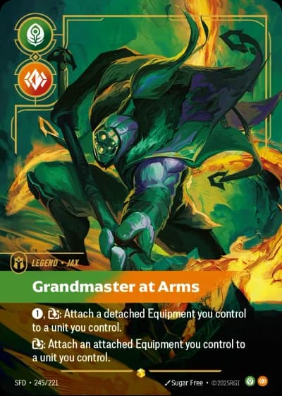 Jax, Grandmaster at Arms #245/303 — Spiritforged