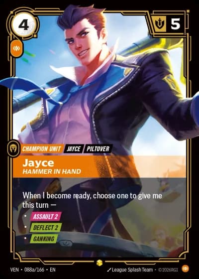Jayce, Hammer in Hand #088a/248 — Vendetta