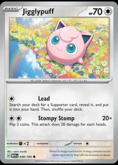 Jigglypuff #039/165 — 151