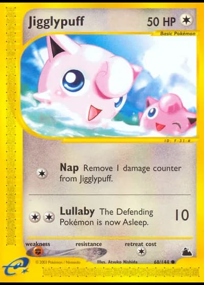 Jigglypuff #68/144 — Skyridge