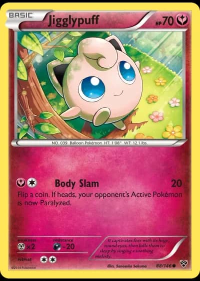 Jigglypuff #88/146 — XY