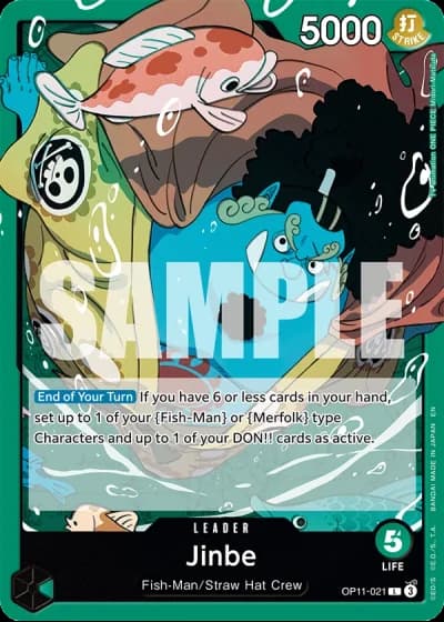 Jinbe (OP11-021) — A Fist of Divine Speed (OP11)
