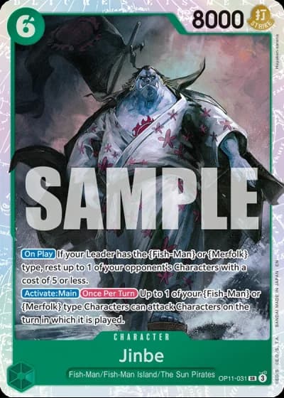 Jinbe (OP11-031) — A Fist of Divine Speed (OP11)