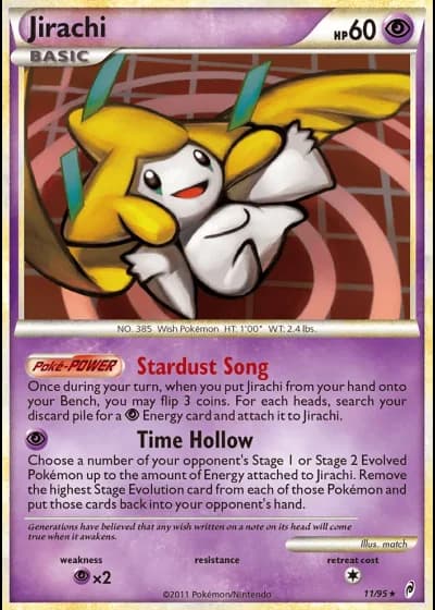 Jirachi #11/95 — Richiamo delle Leggende