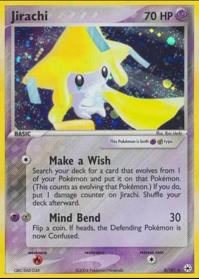 Jirachi #8/101 — Hidden Legends