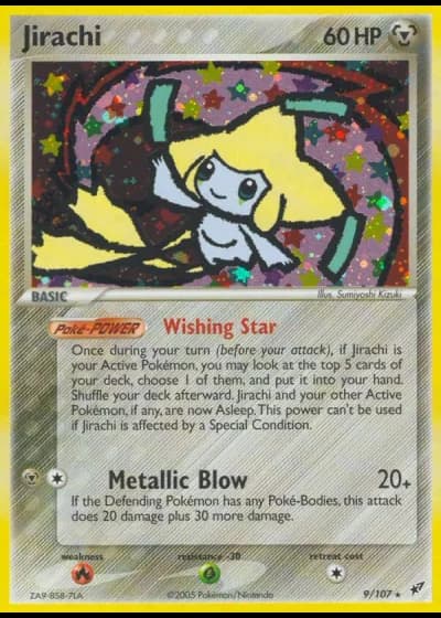 Jirachi #9/107 — EX Deoxys