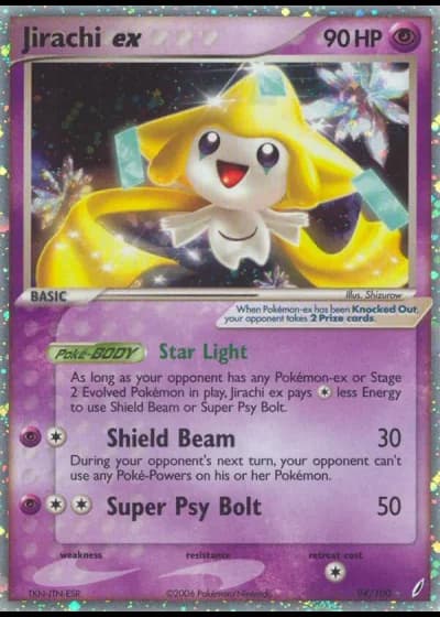 Jirachi ex #94/100 — EX Guardiani dei Cristalli