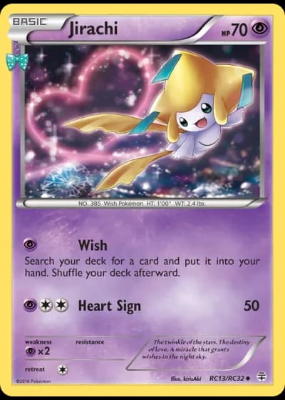 Jirachi RC13/32 — Radiant Collection (Generations)