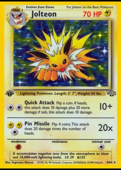 Jolteon #4/64 — Jungle