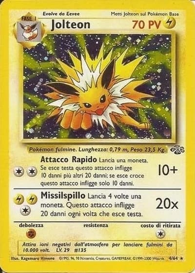 Jolteon #4/64 — Jungle