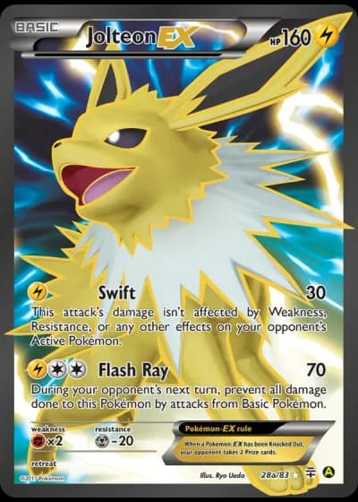 Jolteon EX #28/83 — Generazioni