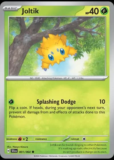 Joltik #001/64 — Shrouded Fable