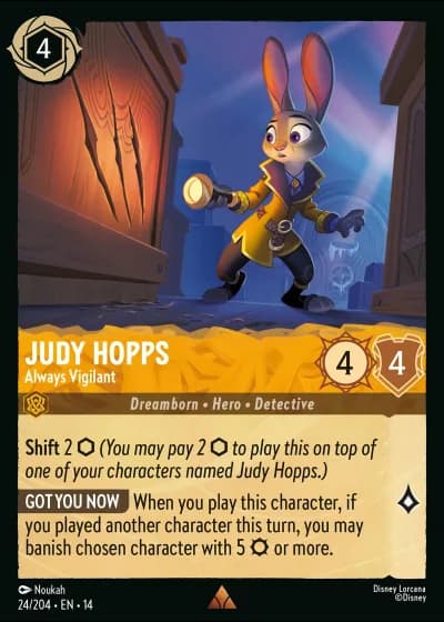 Judy Hopps - Always Vigilant #24/257 — Hyperia City